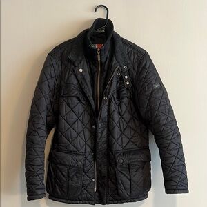 Barbour Black Quilted Jacket